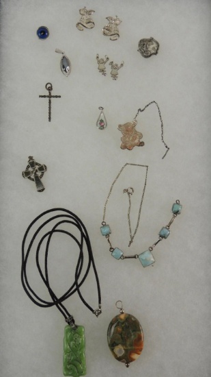 Mixed lot of Sterling Silver Jewelry