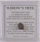 Widow's Mite. The Smallest Coin of Biblical Times. From the Vatican Hoard.