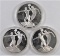 Lot of (3) 2004 10 Euro XXVIII. Summer Olympics 2004 in Athens - Discus.