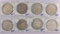 Lot of (8) Netherlands Gulden 1914, 1924, 1929, 1931, 1938, 1940, 1943 & 1944.