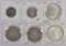 Lot of (6) misc France Coins 1887-1919 Centimes-2Francs