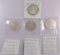 Lot of (4) Different Date Germany Third Reich Silver Coins.