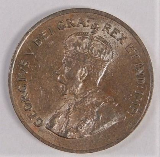 1926 Canada One Cent George V.