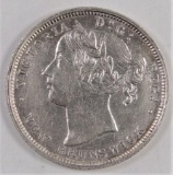 1864 Canada NEW BRUNSWICK 20 Cents Victoria.