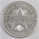 1933 Cuba Peso.