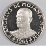 1964 Proof Malta, Order Of 2 Scudi Angelo de Mojana di Cologna.