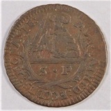 1762 German States MUNSTER 4 Pfennig.