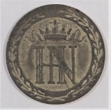1810-C German States WESTPHALIA 20 Centimes Jerome.