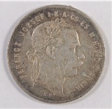 1879-KB Hungary Forint Franz Joseph I.