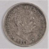1883 Hawaii Dime Low Mintage of 250,000.