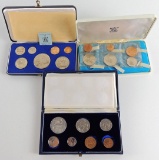 Lot of (3) Foreign Proof Sets includes 1969 New Zeland Cook Commemorative, 1971 Isle Of Man & 1966