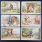 Complete Set S218 French Liebig Advertising Trade Cards