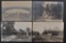 Group of 4 Real Photo Postcards of Lake Forest Illinois