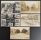 Group of 5 Real Photo Postcards of Street Views in Ohio