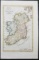 18th Century Map of Ireland Circa 1780
