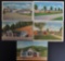 Group of 5 Linen Postcards of the Kendal Tourist and Service Station