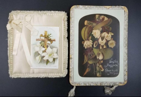 2 Easter Decorations from the 1880s