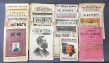 Lot of 36 early 1900s magazines and more