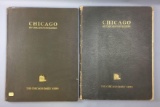 Lot of 2 antique Chicago hardcover books