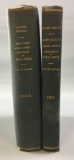 Lot of 2 antique Mayors Message hardcover books