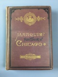 Antique 1884 Marquis Handbook of Chicago