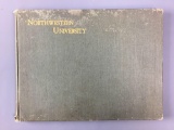 Antique 1896 Northwestern University book
