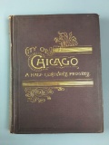 Antique 1887 City of Chicago Half-Century Progress