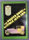 1974 Poster book of Antique Auto Ads