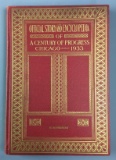 Antique 1933 Official story and Encyclopedia Chicago book