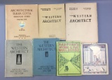 Lot of 7 antique Western Architect and more