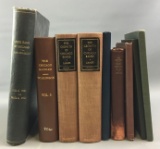 Lot of 9 antique Chicago Bank books
