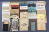 Lot of antique/vintage Church Programs and more