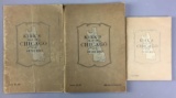 Lot of 3 antique Kirks Map of Chicago and Suburbs