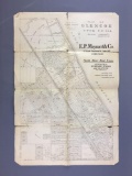 1911 Map of Glencoe Cook Co. Illinois
