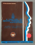 Souvenir Program A Century of Negro Progression Exposition 1963