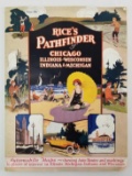 Rice's Pathfinder of Chicago Automobile Maps