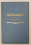 Seventh American Checker Tournament 1929 book