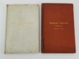 2 Antique Books from Theatres in Chicago