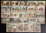 5 complete sets 26 French Liebig Advertising Trade Cards
