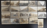 Group of 20 Real Photo Postcards of the Eastside of Chicago Illinois