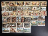 6 complete sets 36 French Liebig Advertising Trade Cards