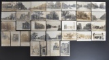 Group of 33 Real Photo Postcards of the Westside of Chicago Illinois