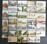 Group of 32 Postcards of the Westside of Chicago Illinois