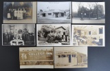 Group of 8 Real Photo Postcards of Chicago Illinois Restaurants