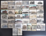 Group of 40 Postcards Featuring Asylums, Hospitals, Poor Houses, Handicaped, and More