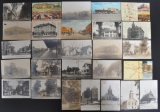 Group of 27 Postcards of Oak Park, Elmhurst, and Lemont Illinois