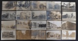 Group of 20 Real Photo Postcards of Chicago Illinois