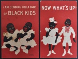 Group of 2 Black Americana Postcards