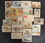 Group of 22 Advertising Trade and Postcards