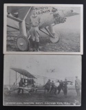 Group of 2 Real Photo Postcards